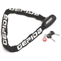 GEPIDA ŘETĚZOVÝ ZÁMEK ČERNÝ