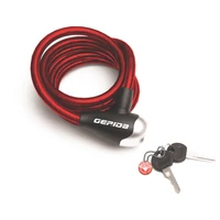 GEPIDA SPIRÁLOVÝ ZÁMEK ČERVENÝ