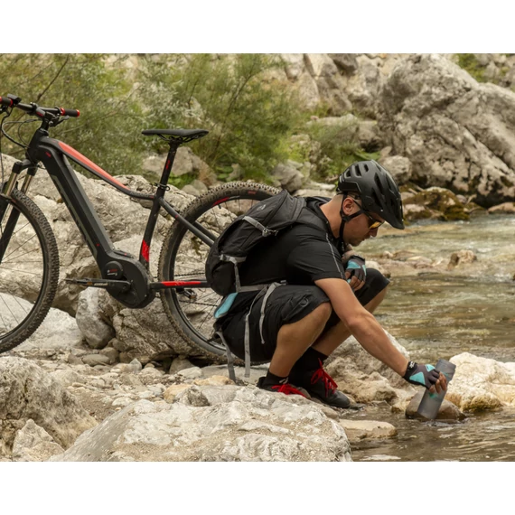 GEPIDA LÁHEV 800ML PRŮHLEDNÁ/MODRÁ