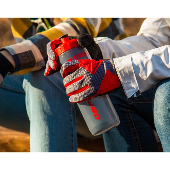 GEPIDA LÁHEV 800ML ŠEDÁ/ČERVENÁ