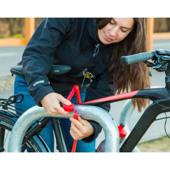 GEPIDA SKLÁDACÍ ZÁMEK ČERVENÝ