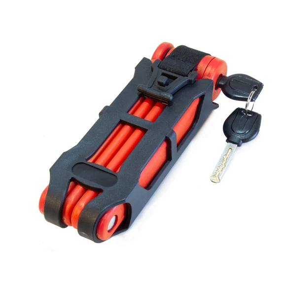 GEPIDA SKLÁDACÍ ZÁMEK ČERVENÝ