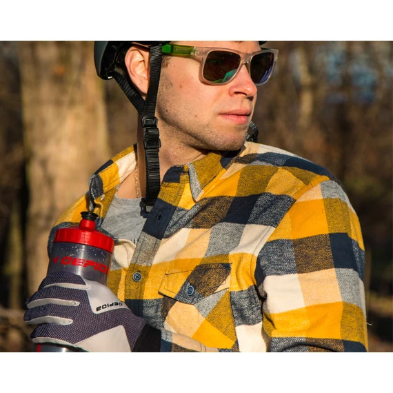 GEPIDA MTB RUKAVICE ŠEDÁ L