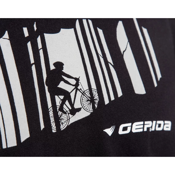 GEPIDA STREET TRIČKO ČERNÁ